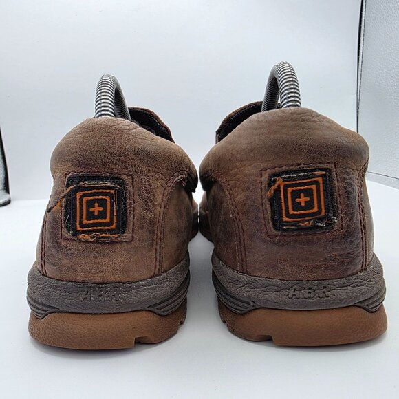 511 Tactical CCW Field Ops Mens Size 10 Dark Brown Slip On Shoes Casual Walking - Picture 5 of 13